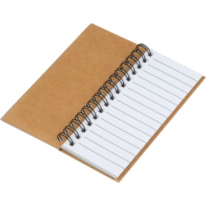 Set de notes adhésives avec bloc-notes à spirales ZOE 5