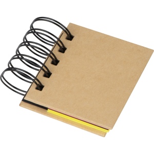 Petit carnet spirales avec index adhésifs BENEDYKTA 3