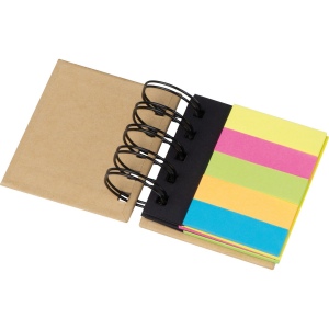 Petit carnet spirales avec index adhésifs BENEDYKTA 6