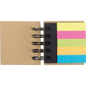 Petit carnet spirales avec index adhésifs BENEDYKTA 7