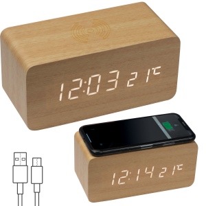 Horloge de bureau avec chargeur intégré DELILAH 2