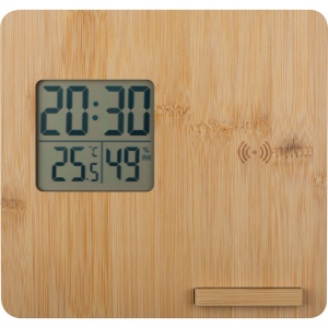 Station météo en bambou BRUNO 6