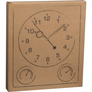 Horloge avec thermomètre et hygromètre RAUL 4