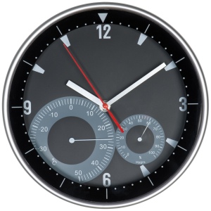 Horloge avec thermomètre et hygromètre GEORGE