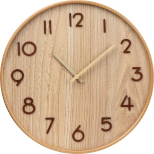 Horloge murale en bois CATHERINE