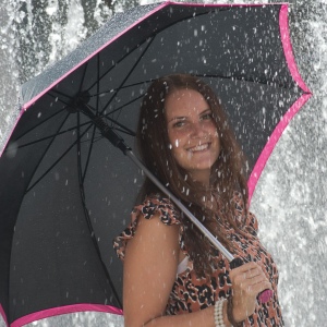 Parapluie automatique en pongee ANTONINA 6