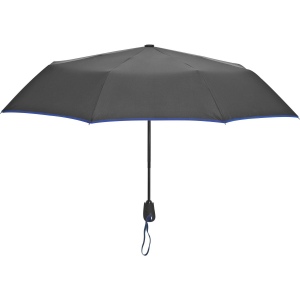 Parapluie noir avec bordure colorée BARTOLOME 7