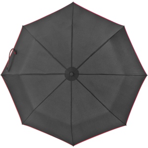 Parapluie noir avec bordure colorée BARTOLOME 8