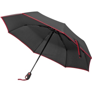 Parapluie noir avec bordure colorée BARTOLOME 3
