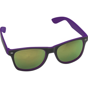 Lunettes de soleil bicolor et verres étamés ILONA 49