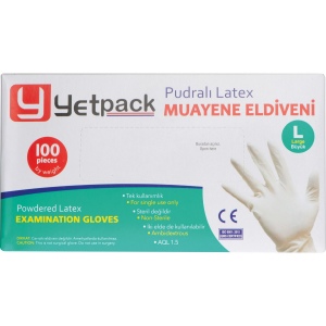 100 Gants jetables dans une boîte 14