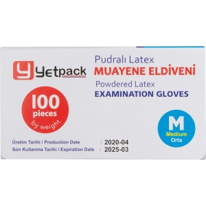 100 Gants jetables dans une boîte 9