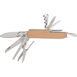 Couteau de poche avec revêtement en bois NAPOLEONE 7