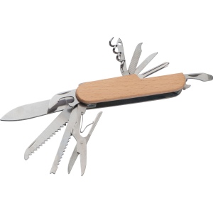 Couteau de poche avec revêtement en bois NAPOLEONE 2