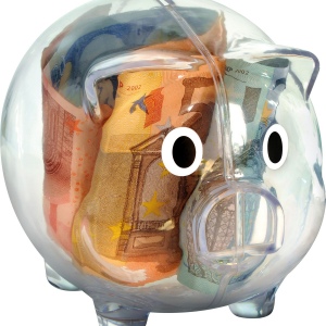 Tirelire transparente TRUDY 16