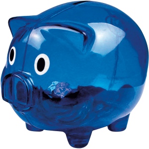 Tirelire transparente TRUDY 8