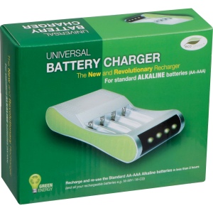 Chargeur pour les piles standards alcalines CARLO 3