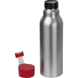Bouteille en métal avec couvercle silicone 10