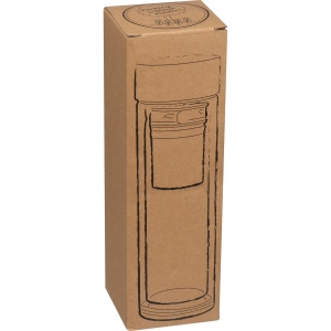 Bouteille avec couvercle en bambou (420 ml) HENDRIK 4