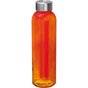 Bouteille transparente avec couvercle gris EUGEN 5