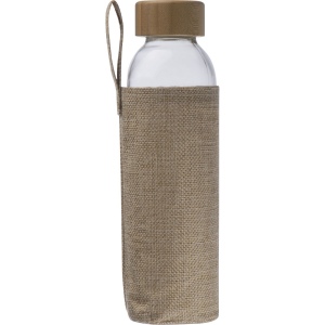 Bouteille avec housse en jute 500 ml CARLOTTA 6