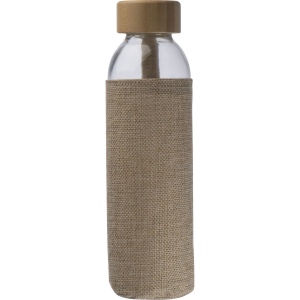 Bouteille avec housse en jute 500 ml CARLOTTA 7