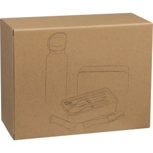 Set lunchbox et bouteille isolée STEPHAN 4