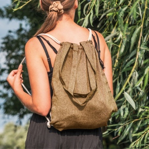 Sac en coton recyclé avec longues poignées VOLKER 14
