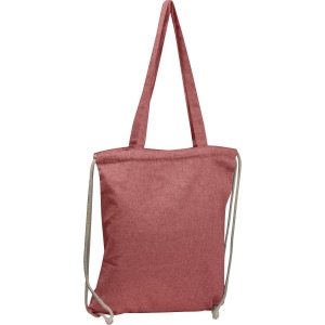Sac en coton recyclé avec longues poignées VOLKER 4