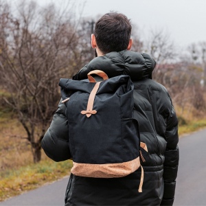 Sac à dos RPET avec base en liège DAGMAR 8