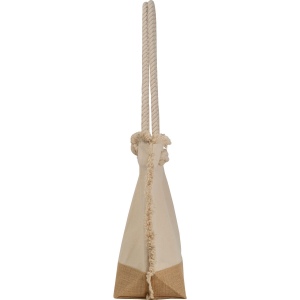 Sac de plage avec fond en jute et cordelette RICARDA 5