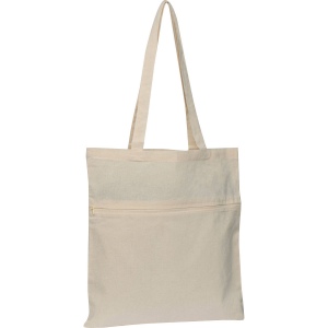 Sac en coton avec compartiment zippé NORBERT 2