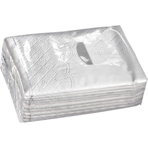 Set de mouchoirs 10 Pcs pliés en 3 ROSALIA