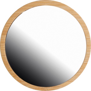 Miroir de maquillage en bambou LONGIN 3