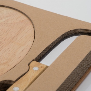 Set pour fromage avec plateau en bois EMILIO 5