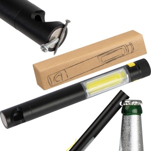 Lampe de poche COB avec décapsuleur FRANZISKA