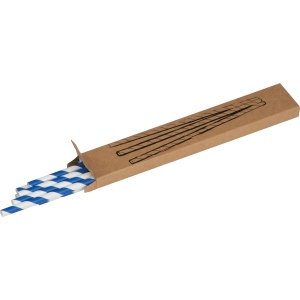 Lot de 10 pailles en papier LINA 3
