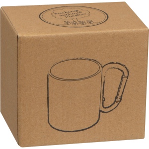 Tasse en métal avec mousqueton ANGELICA 10