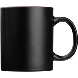 Tasse avec extérieur noir et intérieur coloré ZANE 10