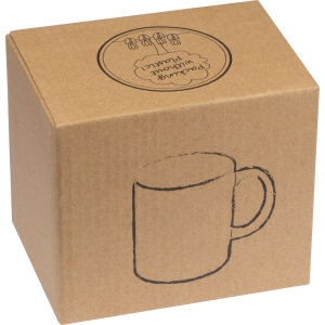 Tasse avec extérieur noir et intérieur coloré ZANE 13