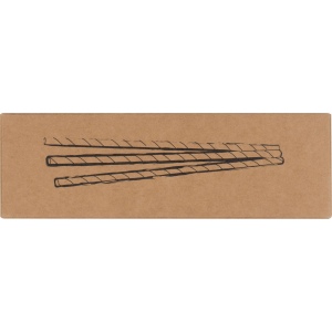 Lot de 100 pailles en papier CARTER 8