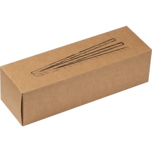 Lot de 100 pailles en papier CARTER 10