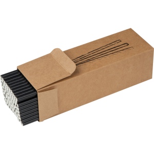 Lot de 100 pailles en papier CARTER 2