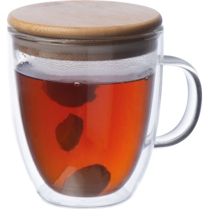 Verre à double paroi avec poignée (350 ml) CECIL 3