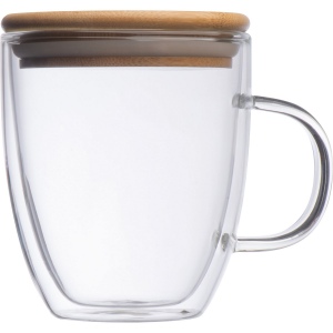 Verre à double paroi avec poignée (350 ml) CECIL 5
