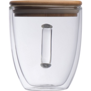 Verre à double paroi avec poignée (350 ml) CECIL 6