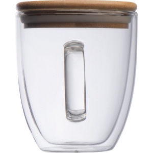Verre à double paroi avec poignée (350 ml) CECIL 7