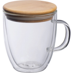 Verre à double paroi avec poignée (350 ml) CECIL