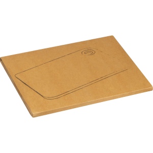 Planche à découper en bambou avec anneau en silicone coloré SHELBY 4