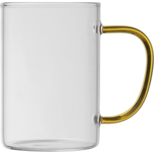 Tasse en verre avec poignée colorée EDDA 20